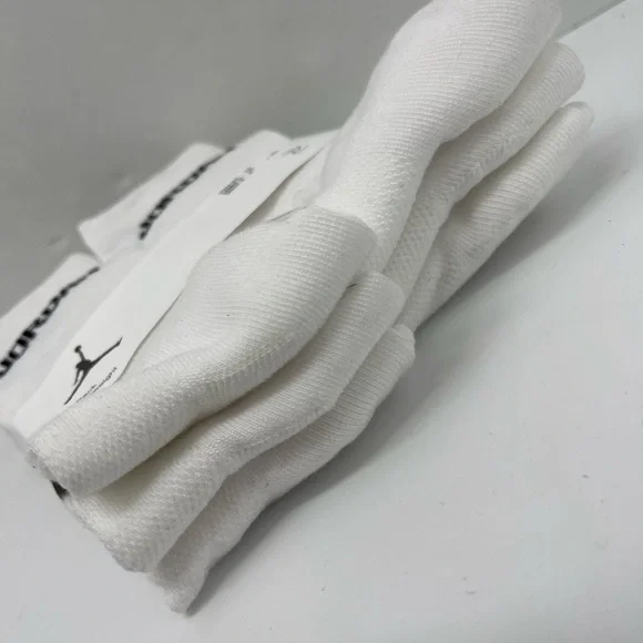 Jordan Athletic White Crew Socks - 6 Pair - Picture 15 of 16